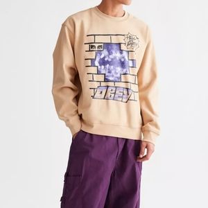 OBEY Hell On Earth Crew Neck Sweatshirt| New with Tags!